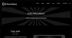 Desktop Screenshot of electricomics.net